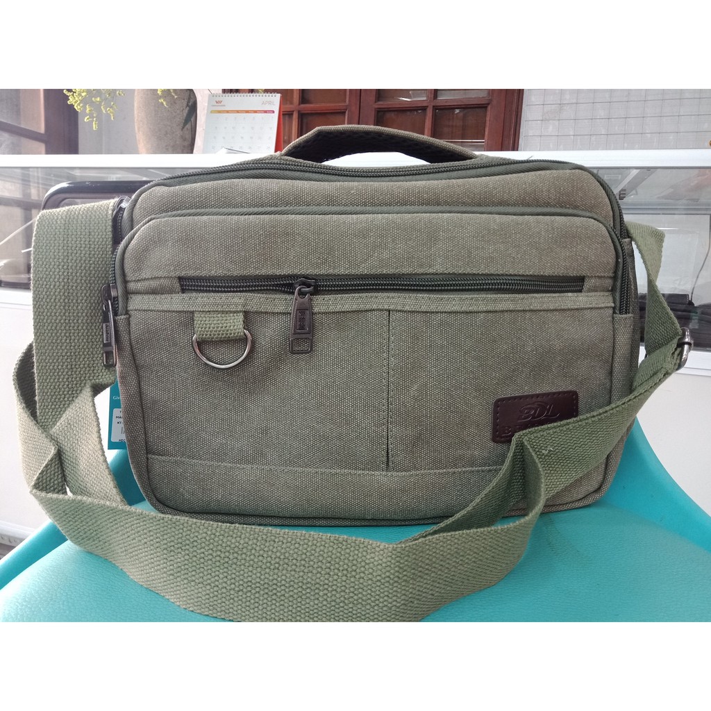 💝HOT - Túi Vải Đeo Chéo Nam V011 Chất Liệu Bền Đẹp Phong Cách Trẻ Trung Thanh Lịch | BigBuy360 - bigbuy360.vn