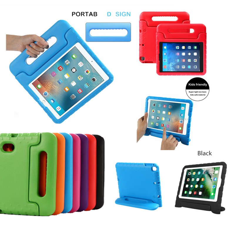 Ốp máy tính bảng có tay cầm giả túi cho iPad 9.7 2018 | BigBuy360 - bigbuy360.vn