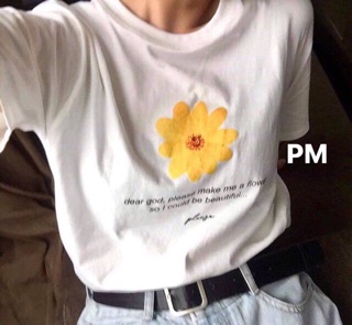 🏵 Áo Thun Hoa Cúc Vàng Unisex