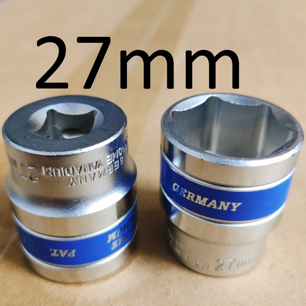 Khẩu / tuýp 27 mm TOP chính hãng, size 1/2 phổ thông, Cty TM&amp;XNK TOP Việt Nam