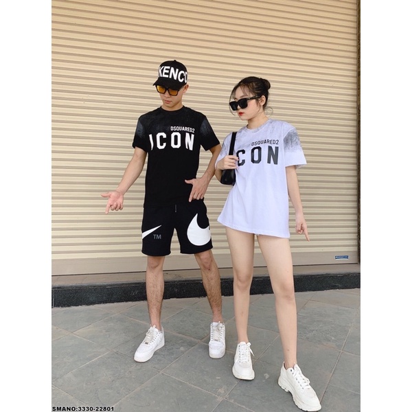 Áo Phông Nam Loang Dsq Siêu Cấp - Áo Thun Nam ICON Cao Cấp