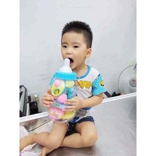 Bộ đồ chơi bình ti xúc xắc lục lạc 9 món cho bé