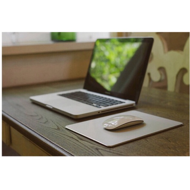 ❤️ Miếng lót chuột Mi-pad bằng nhôm nguyên khối Mouse Pad Aluminium