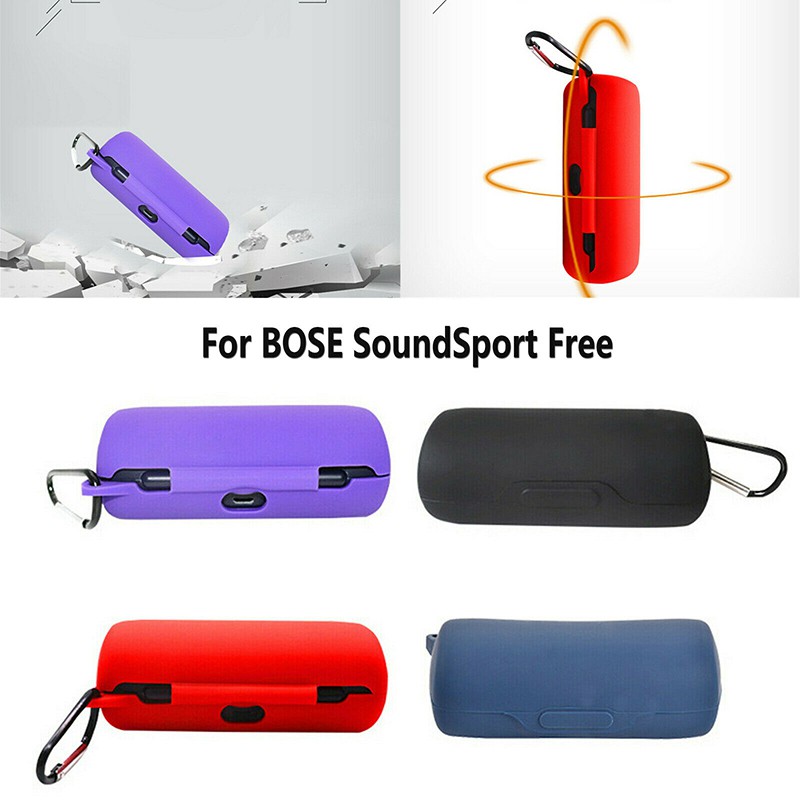 Travel Silicone Case Cover For BOSE SoundSport Free Wireless Bluetooth Headset