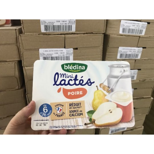 Sữa Chua Nguội Bledina Pháp Cho Bé 6m -12m