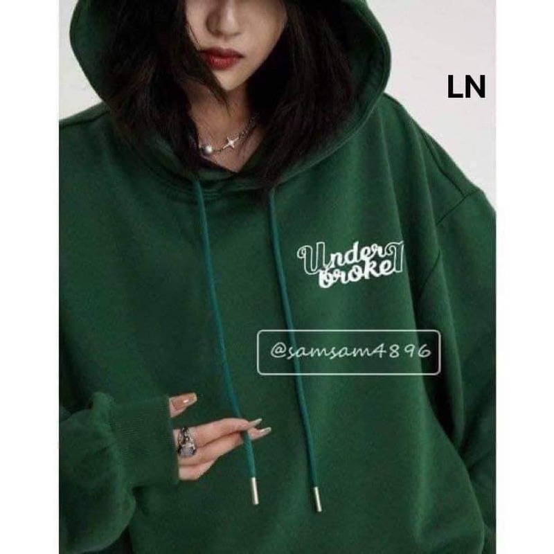 Áo hoodie under hai mặt Cotton nỉ LN12