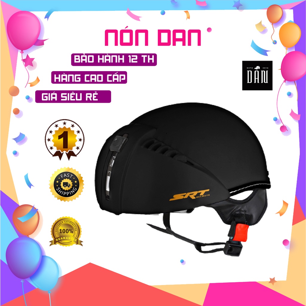 NÓN BẢO HIỂM DẤU KÍNH TRƠN