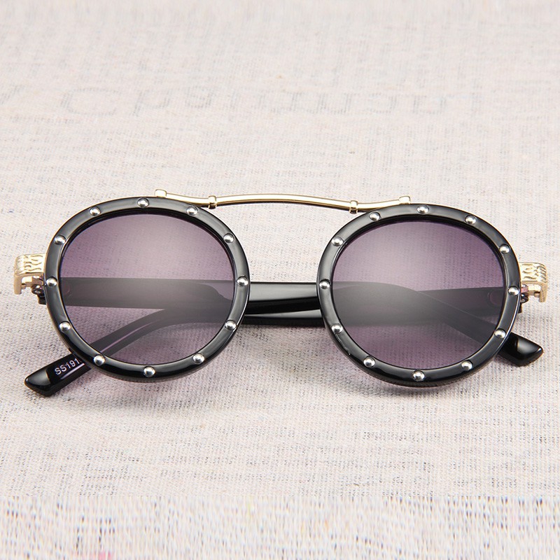 Kính mát phong cách Retro chống tia UV độc đáo cho bé