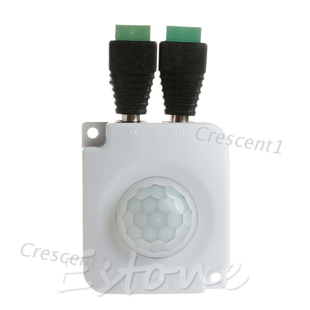 Công Tắc Cảm Biến Chuyển Động Hồng Ngoại Cho Dây Đèn Led Dc 12v 24v