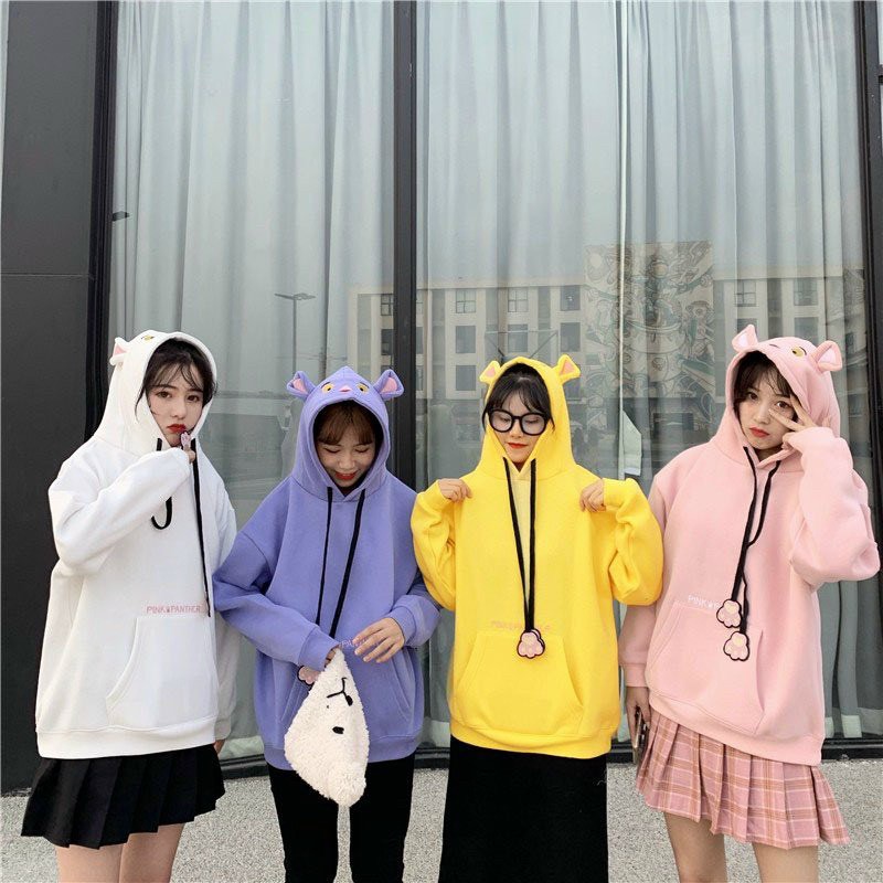 Áo khoác Hoodie mũ thú hình gấu siêu cưng | BigBuy360 - bigbuy360.vn