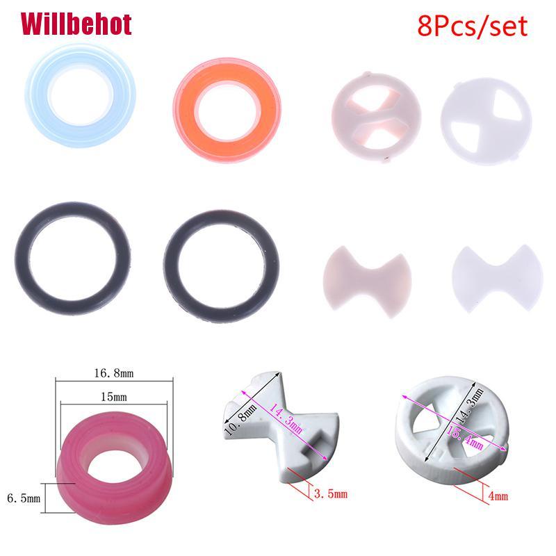 Bộ 8 1 / 2 &quot;1 / 2 Vòng Đệm Silicone Thay Thế Cho Đệm