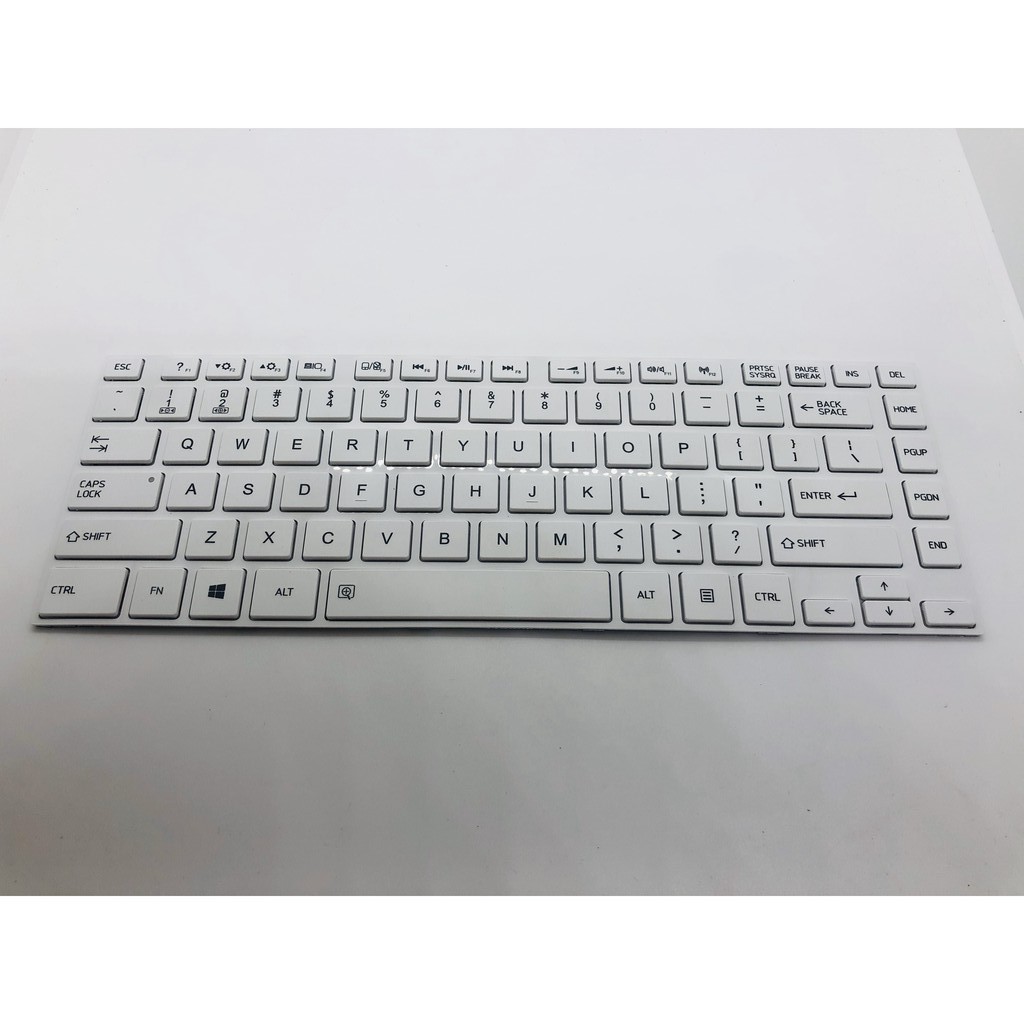 Bàn Phím Laptop Toshiba Satellite C800 C840  L800 L835 L840 L845 P840 P845 Màu Trắng Hàng Mới 100% Bảo hành 12 Tháng