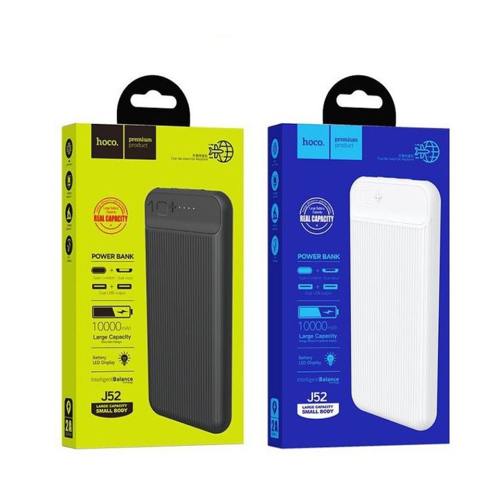 Pin Sạc Dự Phòng 10000mAh Hoco J52 Chính hãng