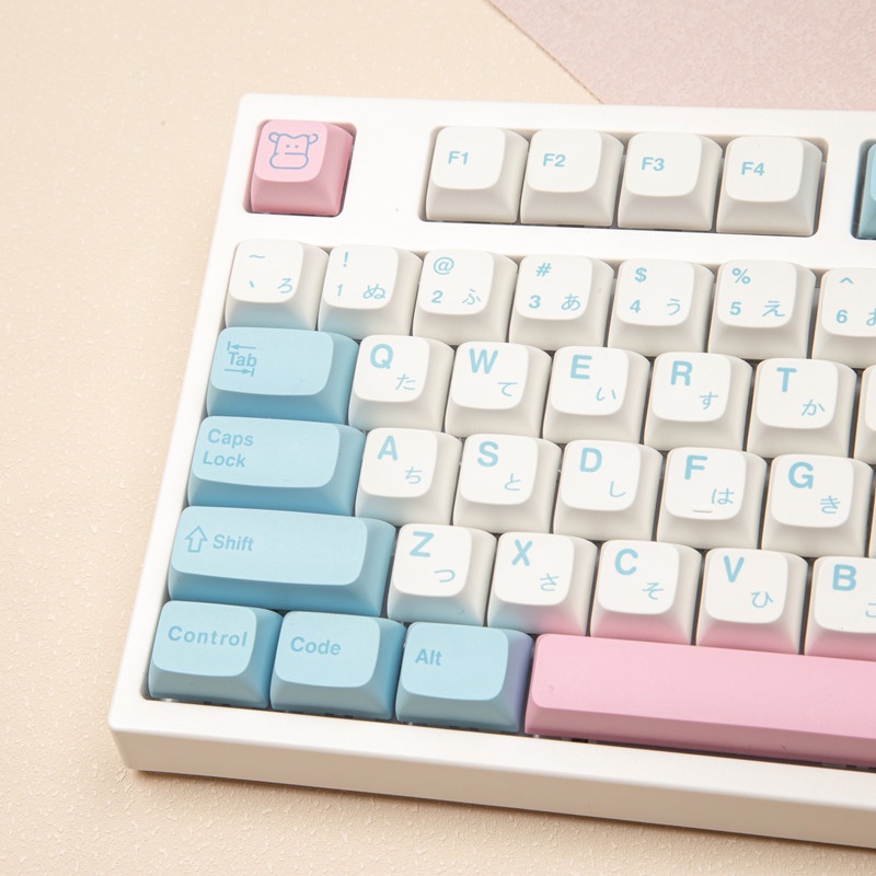 Nắp sữa keycap XDA Profile PBT Dye thăng hoa bàn phím cơ bộ keycap 127 phím