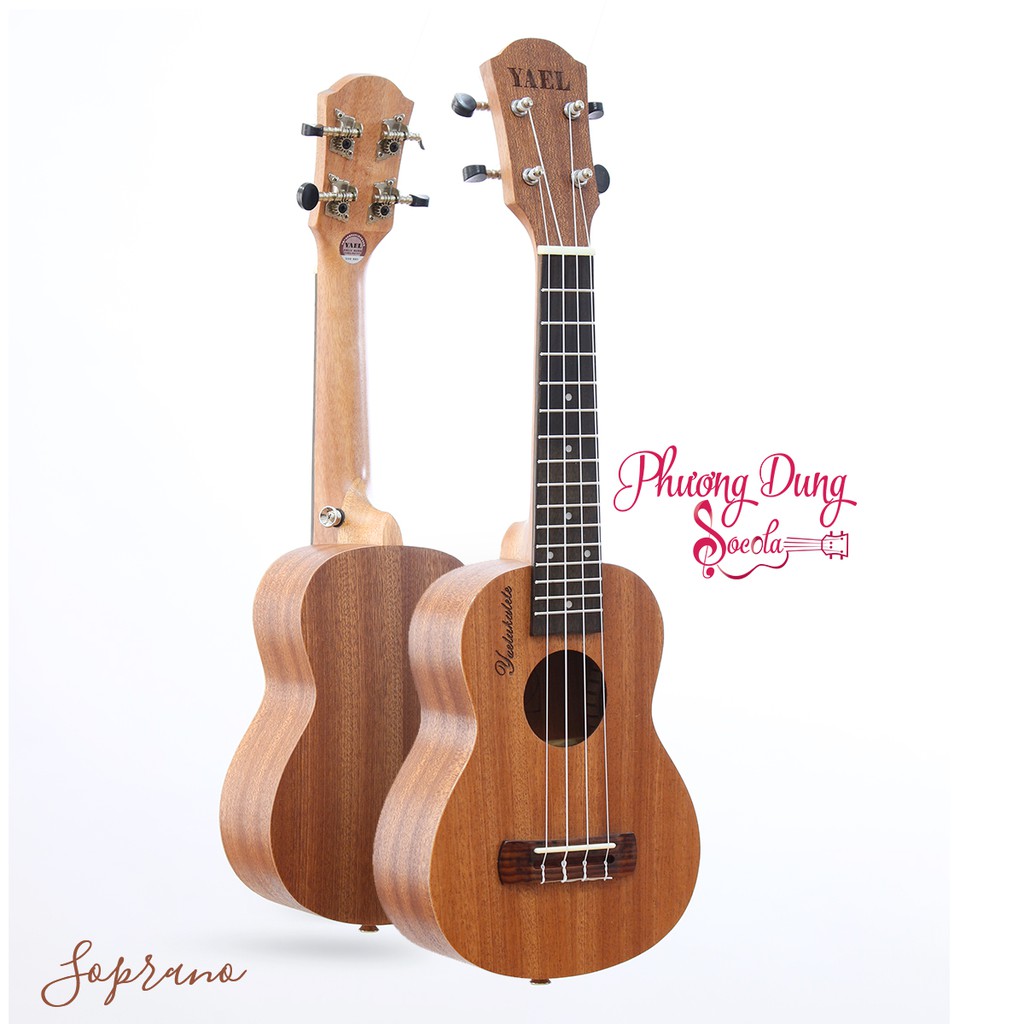 Đàn Ukulele Gỗ Chính Hãng Yael - Size Soprano