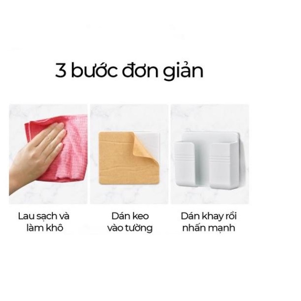 Kệ để điện thoại remote dán tường siêu chắc GD104