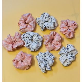 Buộc Tóc Scrunchies The Basic Cột Tóc Scrunchies hoạ tiết xinh xắn dễ thương