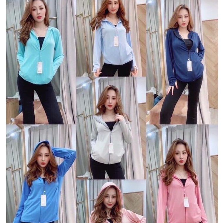 [HÀNG XUẤT DƯ] Áo Chống Nắng Uni NỮ [CÓ TÚI CUỘN] Chống Tia UV Hàng Xuất Dư-chất thông hơi chống nắng cực tốt | BigBuy360 - bigbuy360.vn