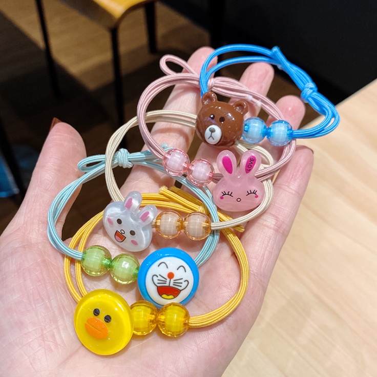 RẺ VÔ ĐỊCH  DÂY BUỘC TÓC HOẠT HÌNH XINH XẮN CHO NỮ