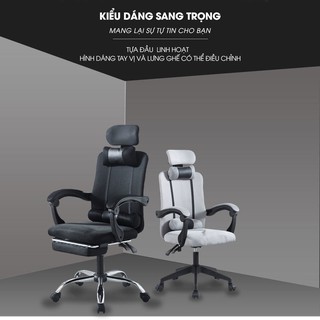 [KHO SỈ LẺ] Ghế xoay Văn Phòng, Ngả Lưng Thư Giãn Sang Trọng,Ghế Ngồi Chơi Game