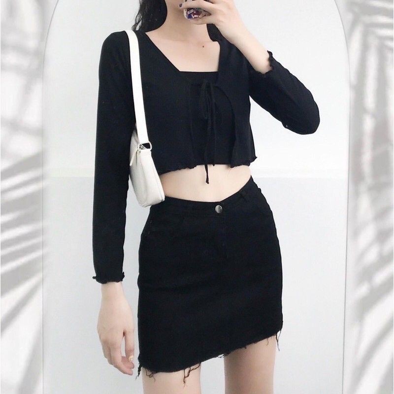 ÁO KHOÁC BUỘC DÂY A4 (CÓ BÁN THÊM ÁO ỐNG DÂY) - A4AK
