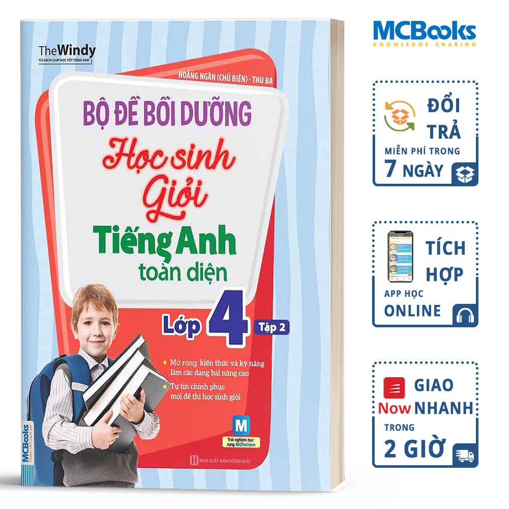 Sách - Bộ Đề Bồi Dưỡng Học Sinh Giỏi Tiếng Anh Toàn Diện Lớp 4 - Tập 2