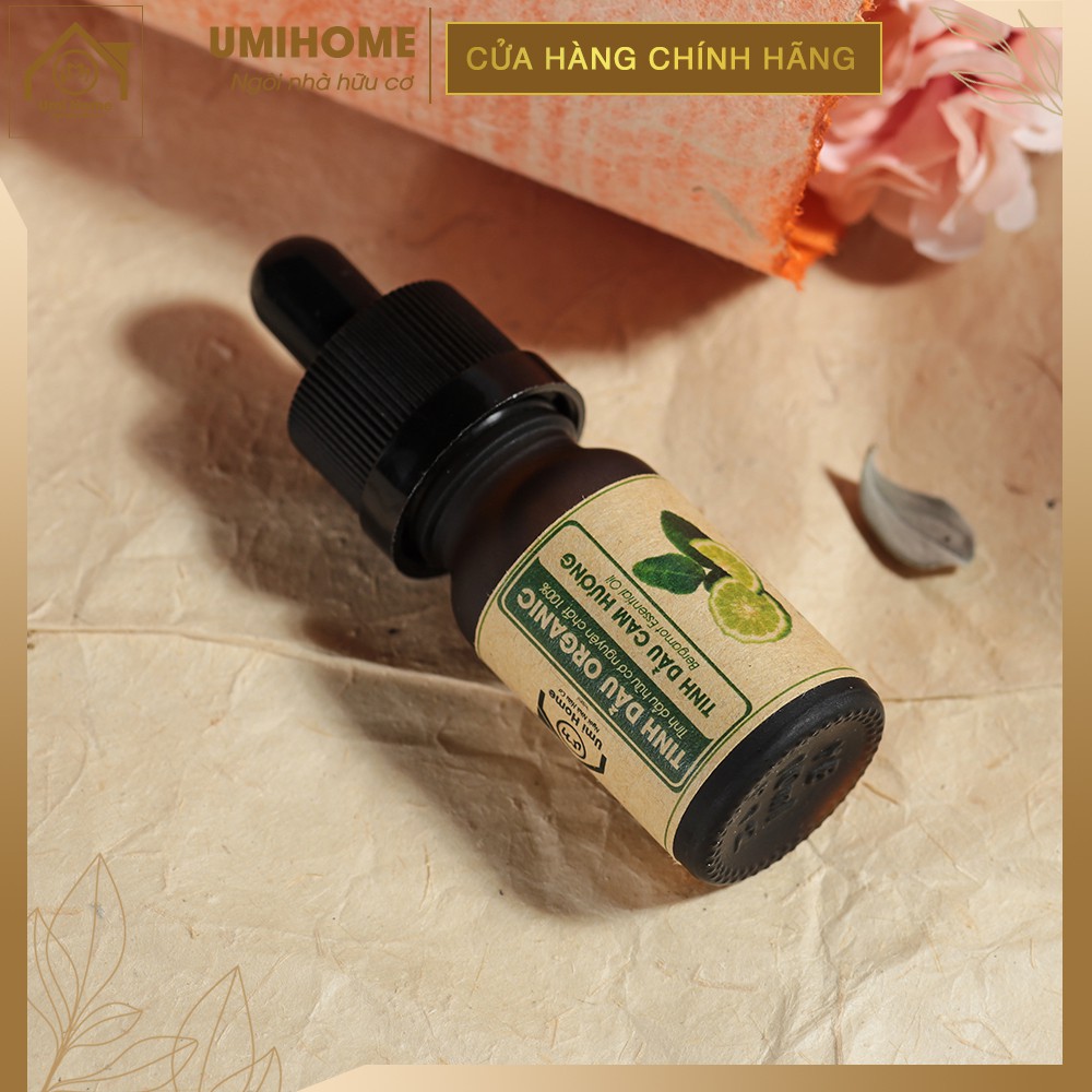 Tinh dầu Cam Hương hữu cơ UMIHOME 10ml nguyên chất