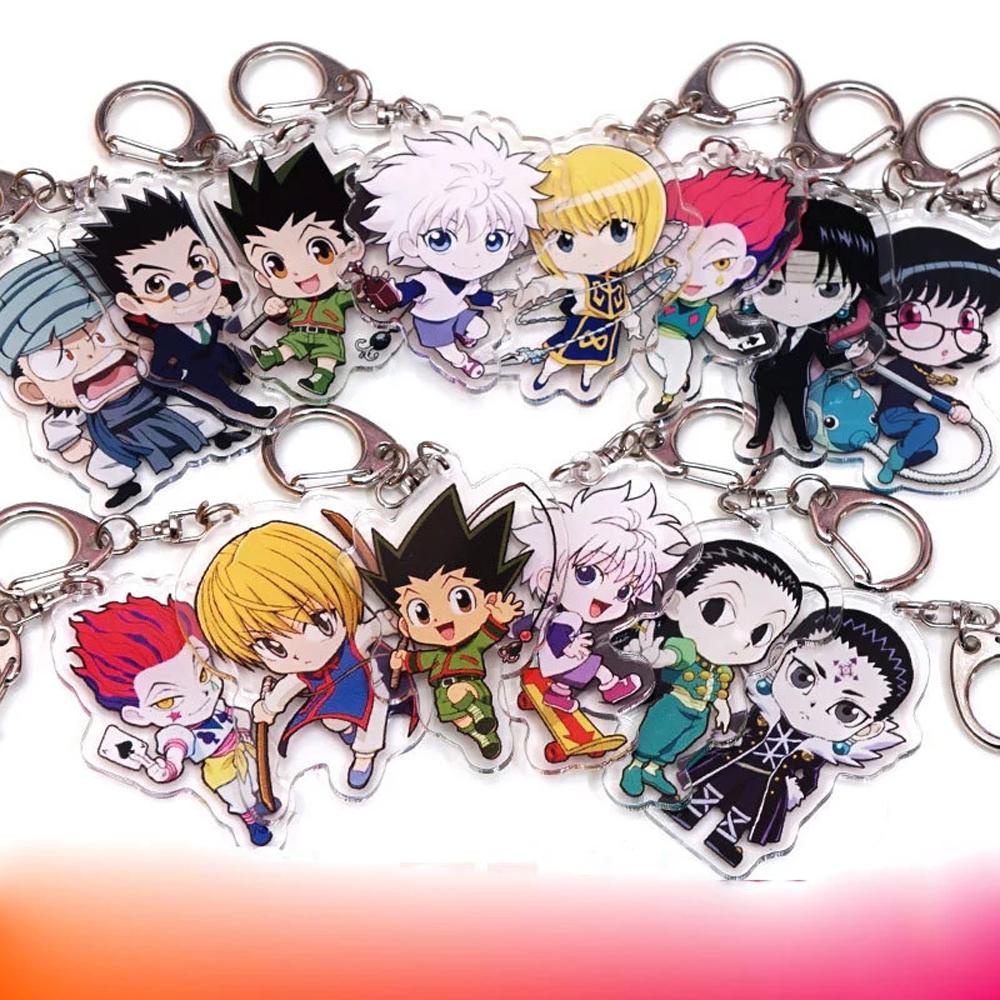 Móc Khóa Hai Mặt Phong Cách Anime HUNTER x HUNTER Độc Đáo