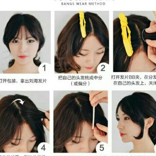 TÓC GIẢ Mái Dài (loại mỏng)