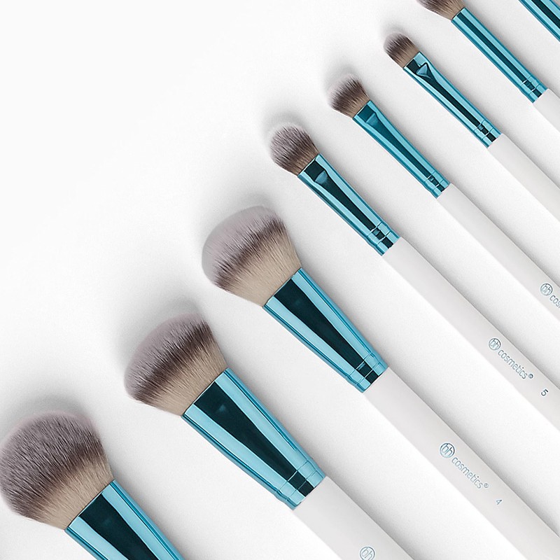 Bộ Cọ Bh Cosmetics Poolside Chic 12 Cây (Kèm túi đựng)