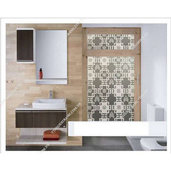 Giấy decal dán kính mờ 90x100cm, dán cửa sổ chống nắng, ánh sáng, nhìn trộm, trang trí tết, họa tiết hình ô vuông trắng