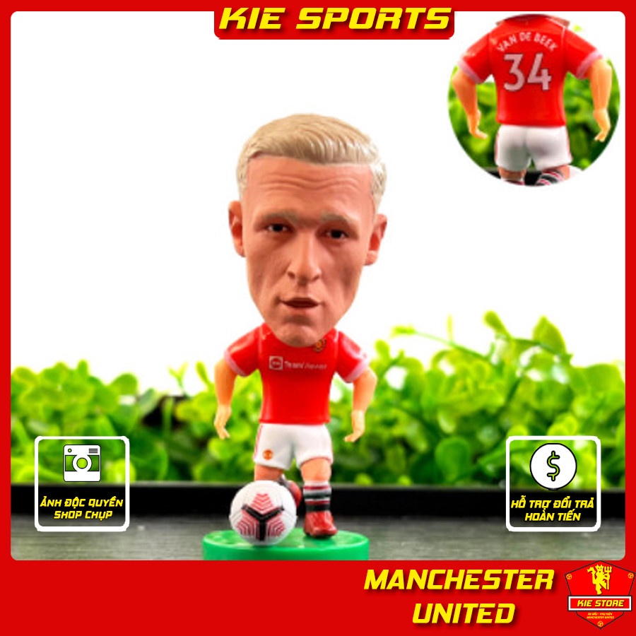 Bộ Tượng cầu thủ bóng đá CLB Manchester United mùa 2021-2022 cử động các khớp