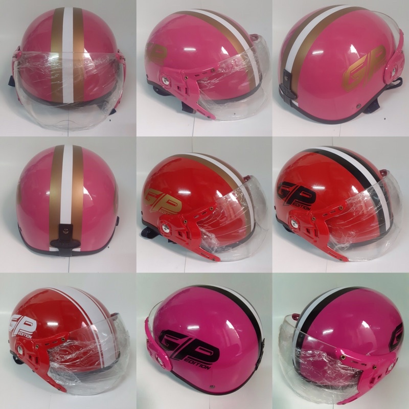 MŨ BẢO HIỂM NỬA ĐẦU 1/2 CÓ KÍNH, GP và Honda Visacoop