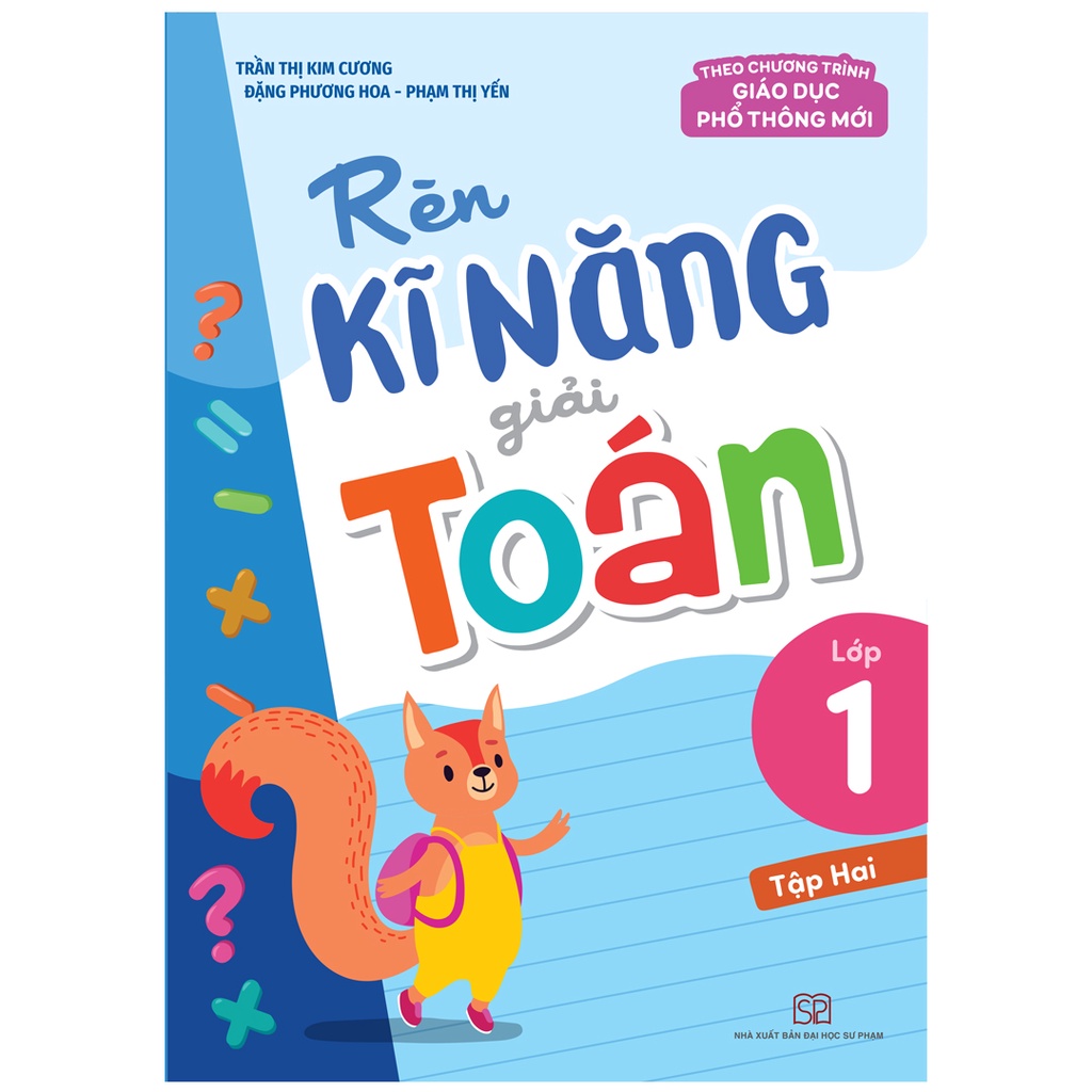 Sách: Rèn Kĩ Năng Giải Toán Lớp 1 - Tập 2