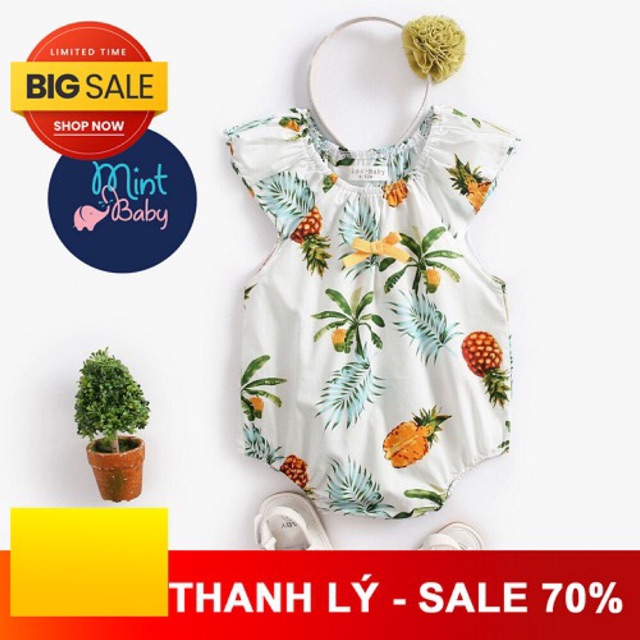 Bodysuit thô họa tiết mùa hè