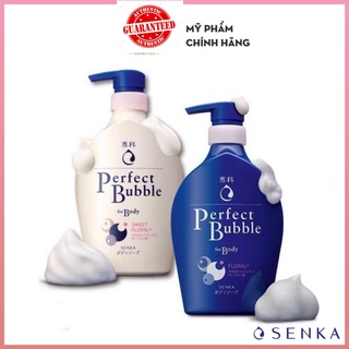 Sữa tắm dưỡng ẩm SENKA PERFECT BUBBLE 500ml