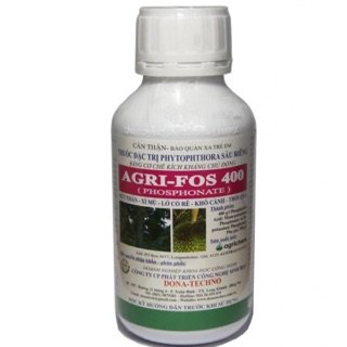 Chai 500 ML Agri-Fos 400 phòng trừ nấm bệnh hại cây sầu riêng hàng thật chính hãng nhập khẩu ở Úc