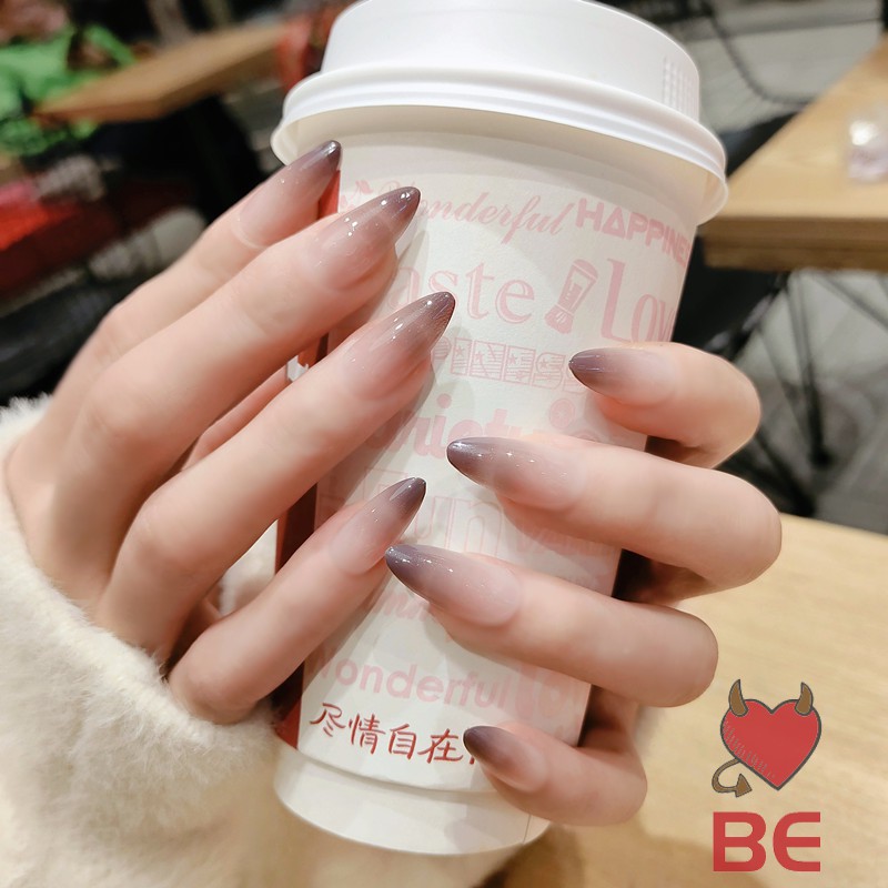 YADORNOS Bộ 24 móng tay giả phong cách thời trang sành điệu cho nữ