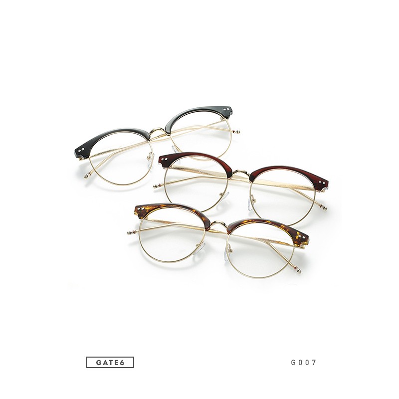 Kính Unisex Thời Trang Vintage - G007 [Tặng bao da - móc khoá]