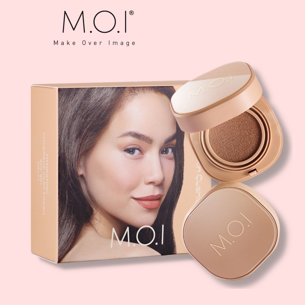 Phấn Nước Trang Điểm M.O.I Kiềm Dầu, Chống Nắng và Che Phủ 5M Baby Skin Cushion 90g