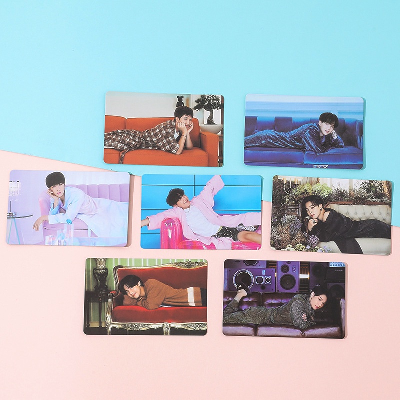 8pcs/set BTS BE Album FLO photocards Official Same Style