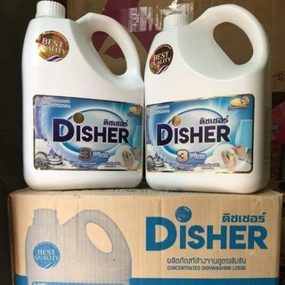 [HÀNG THÁI LAN] Nước Rửa Chén DISHER 3600ml