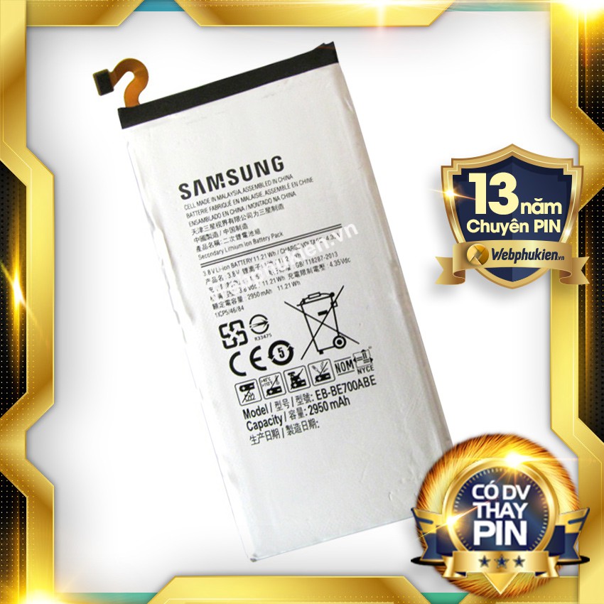 Pin Zin cho Samsung Galaxy E7-2950mAh