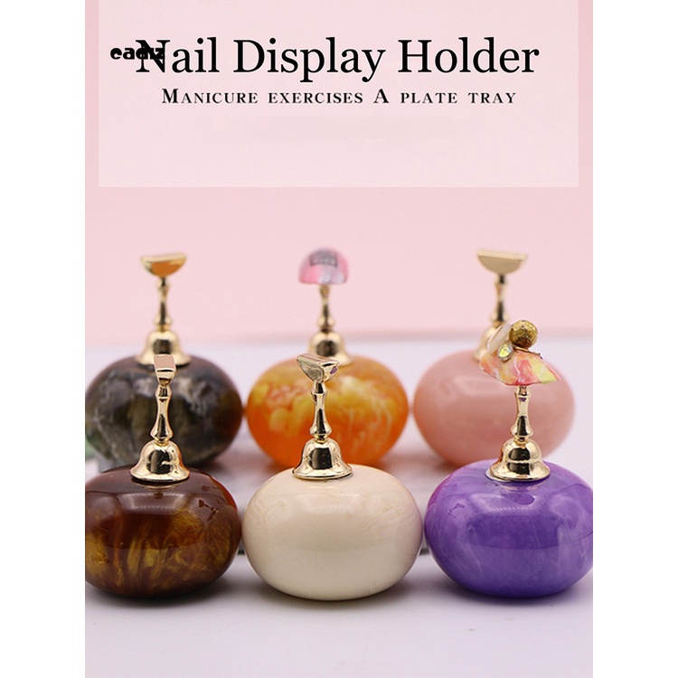 [Hàng mới về] Giá đỡ trưng bày móng tay giả bằng nhựa resin