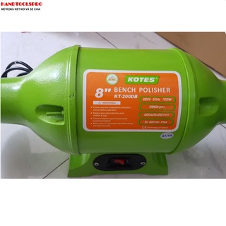200mm Máy đánh bóng 2 đầu KOTES, KT-200DB