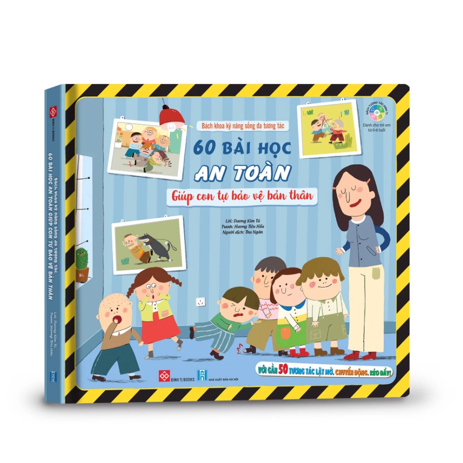 Sách - 60 Bài Học An Toàn Giúp Con Tự Bảo Vệ Bản Thân