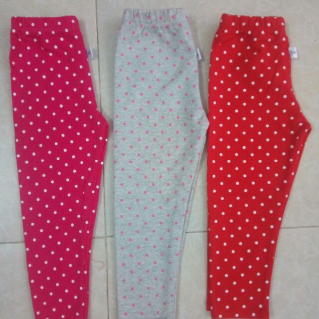Quần legging cho bé gái dưới 7 tuổi