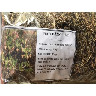 Rau đắng đất phơi khô combo 3 ký miễn phí vận chuyển
