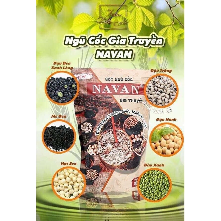 XẢ KHO - Bột ngũ cốc navan nhiềuloại đậu 800gr date luôn mới