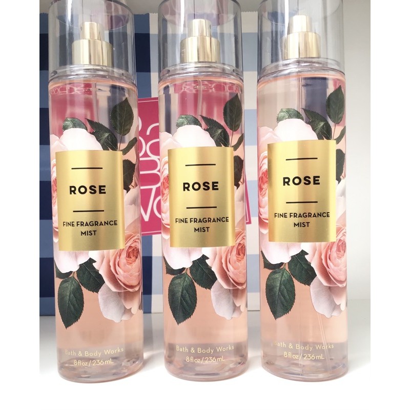 🌹🥀[BILL Mỹ] Xịt thơm toàn thân ROSE 236ml Body mist BBW BEST SELLER Bath and Body Works